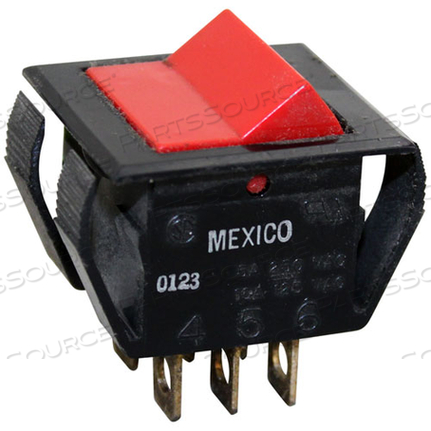 SWITCH, MOM ON/OFF ROCKER