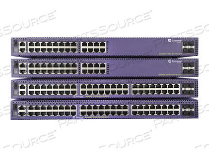 OEM#: 16178SUMMIT X450-G2 48 10/100/1000BASE-T 4 10GBASE-X НЕЗАПОЛНЕННЫЙ SFP+ ДВА 21 ГБ STACKI от Extreme Network