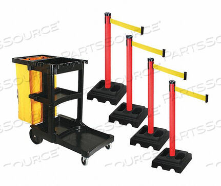 OEM#: PSBK302PRD-YWBARRIER SYSTEMS POST RED 10 FT BELT от VISIONTRON Corp.