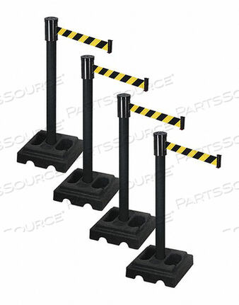 OEM#: PSBA322PSB-BYDBARRIER SYSTEMS POST BLACK 15 FT BELT от VISIONTRON Corp.