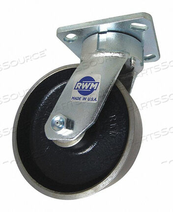 OEM#: 65-FSR-0620-SKINGPINLESS PLATE CASTER SWIVEL 1800 LB. от RWM