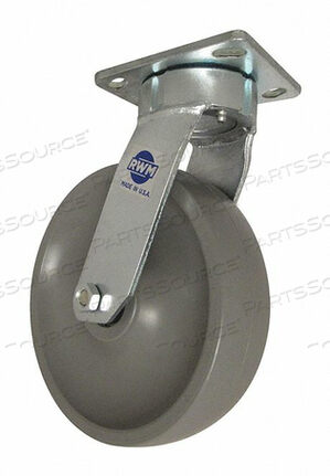 OEM#: 65-GTB-0520-S-2.5KINGPINLESS PLATE CASTER SWIVEL 1200 LB. от RWM