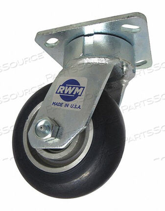 OEM#: 65-UAB-0521-SKINGPINLESS PLATE CASTER SWIVEL 1050 LB. от RWM
