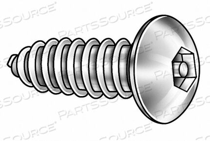 OEM#: 31570КНОПКА С ВИНТОВЫМ КОНТРОЛЛЕРОМ #14 1 1/2 PK25 от Tamperproof Screw Company, Inc.