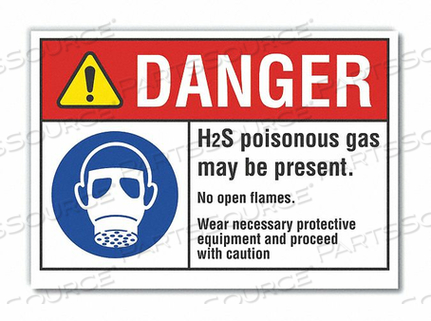 ЗНАК ОПАСНОСТИ 10 Ш X 7 В 0,001 ТОЛЩИНА