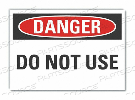 ЗНАК ОПАСНОСТИ 7 Ш X 5 В ТОЛЩИНА 0,001