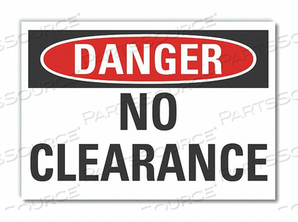 ЗНАК ОПАСНОСТИ 7 Ш X 5 В ТОЛЩИНА 0,001