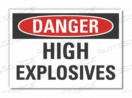 ЗНАК ОПАСНОСТИ 10 Ш X 7 В 0,001 ТОЛЩИНА