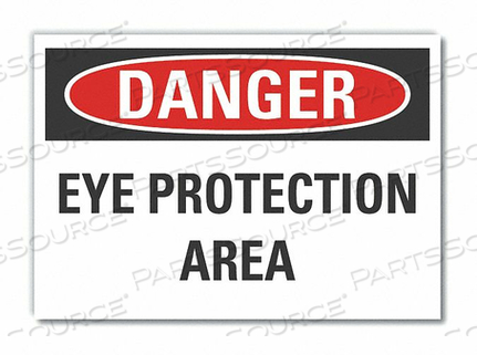 ЗНАК ОПАСНОСТИ 14 Ш X 10 В 0,001 ТОЛЩИНА