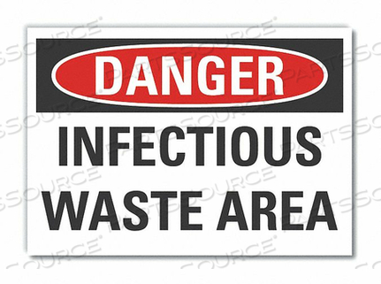 OEM#: LCU4-0448-RD_5X3.5ЗНАК ОПАСНОСТИ 5 Ш X 3-1/2 В ТОЛЩИНА 0,001 от Lyle Signs Inc.