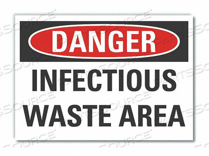 OEM#: LCU4-0448-ND_7X5ЗНАК ОПАСНОСТИ 7 Ш X 5 В ТОЛЩИНА 0,001 от Lyle Signs Inc.