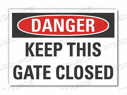 OEM#: LCU4-0449-ND_7X5ЗНАК ОПАСНОСТИ 7 Ш X 5 В ТОЛЩИНА 0,001 от Lyle Signs Inc.