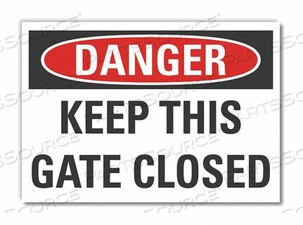 OEM#: LCU4-0449-ND_10X7ЗНАК ОПАСНОСТИ 10 Ш X 7 В ТОЛЩИНА 0,001 от Lyle Signs Inc.