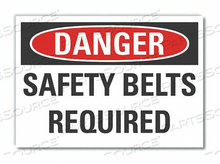 OEM#: LCU4-0451-ED_10X7ЗНАК ОПАСНОСТИ 10 Ш 7 В 0,004 ТОЛЩИНА от Lyle Signs Inc.