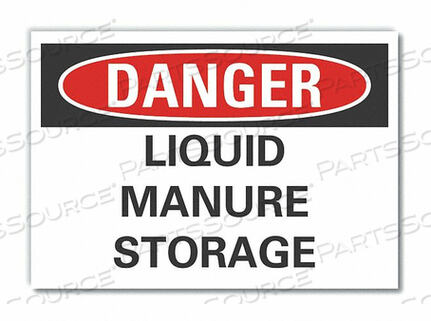 OEM#: LCU4-0452-ND_14X10ЗНАК ОПАСНОСТИ 14 Ш X 10 В ТОЛЩИНА 0,001 от Lyle Signs Inc.