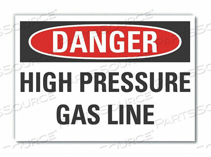 OEM#: LCU4-0456-RD_5X3.5ЗНАК ОПАСНОСТИ 5 Ш X 3-1/2 В ТОЛЩИНА 0,001 от Lyle Signs Inc.