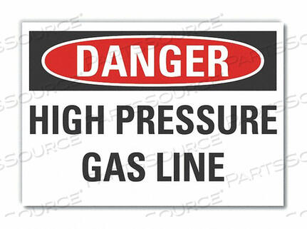 OEM#: LCU4-0456-ND_10X7ЗНАК ОПАСНОСТИ 10 Ш X 7 В ТОЛЩИНА 0,001 от Lyle Signs Inc.