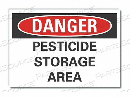 OEM#: LCU4-0458-ED_14X10ЗНАК ОПАСНОСТИ 14 Ш 10 В 0,004 ТОЛЩИНА от Lyle Signs Inc.