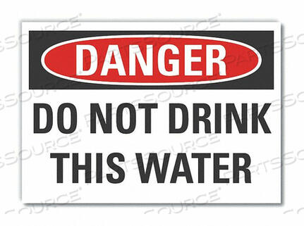 OEM#: LCU4-0460-ND_5X3.5ЗНАК ОПАСНОСТИ 5 Ш X 3-1/2 В ТОЛЩИНА 0,001 от Lyle Signs Inc.