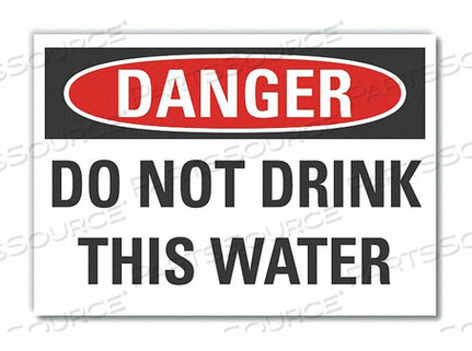 OEM#: LCU4-0460-ED_10X7ЗНАК ОПАСНОСТИ 10 Ш 7 В 0,004 ТОЛЩИНА от Lyle Signs Inc.