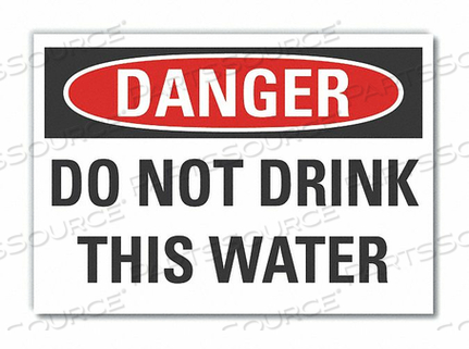 OEM#: LCU4-0460-ND_7X5ЗНАК ОПАСНОСТИ 7 Ш X 5 В ТОЛЩИНА 0,001 от Lyle Signs Inc.