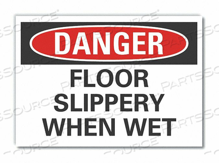 OEM#: LCU4-0461-RD_14X10ЗНАК ОПАСНОСТИ 14 Ш X 10 В ТОЛЩИНА 0,001 от Lyle Signs Inc.