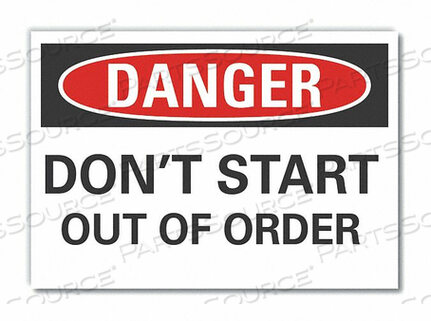 OEM#: LCU4-0470-ED_10X7ЗНАК ОПАСНОСТИ 10 Ш 7 В 0,004 ТОЛЩИНА от Lyle Signs Inc.