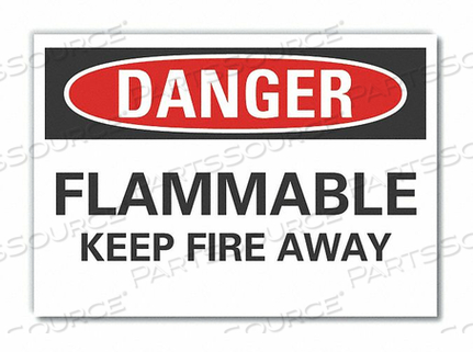 OEM#: LCU4-0472-ND_14X10ЗНАК ОПАСНОСТИ 14 Ш X 10 В ТОЛЩИНА 0,001 от Lyle Signs Inc.