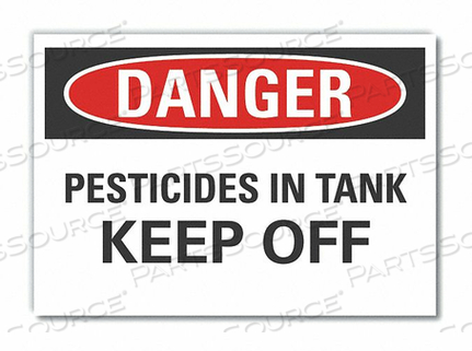 ЗНАК ОПАСНОСТИ 14 Ш 10 В 0,004 ТОЛЩИНА