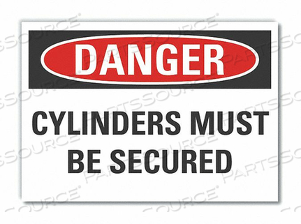 OEM#: LCU4-0486-RD_5X3.5ЗНАК ОПАСНОСТИ 5 Ш X 3-1/2 В ТОЛЩИНА 0,001 от Lyle Signs Inc.