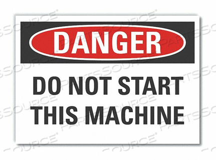 OEM#: LCU4-0487-ED_10X7ЗНАК ОПАСНОСТИ 10 Ш 7 В 0,004 ТОЛЩИНА от Lyle Signs Inc.