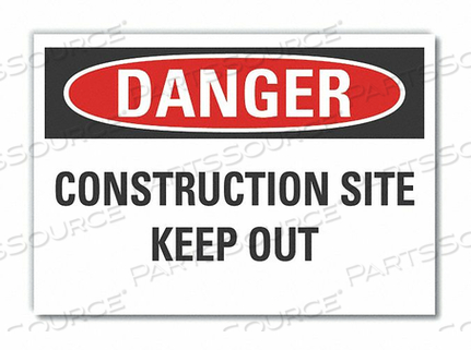 ЗНАК ОПАСНОСТИ 10 Ш X 7 В 0,001 ТОЛЩИНА