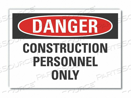 ЗНАК ОПАСНОСТИ 14 Ш X 10 В 0,001 ТОЛЩИНА