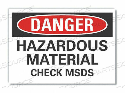 OEM#: LCU4-0503-ED_14X10ЗНАК ОПАСНОСТИ 14 Ш 10 В 0,004 ТОЛЩИНА от Lyle Signs Inc.