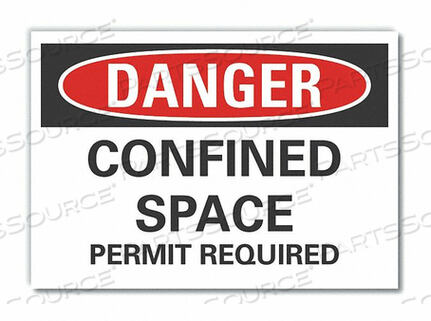 OEM#: LCU4-0512-ED_10X7ЗНАК ОПАСНОСТИ 10 Ш 7 В 0,004 ТОЛЩИНА от Lyle Signs Inc.