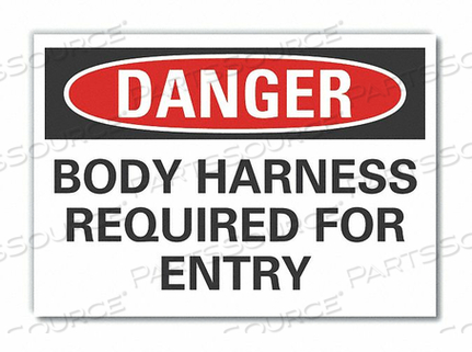 OEM#: LCU4-0516-RD_10X7REFL НАКЛЕЙКА ОПАСНОСТЬ ЖГУТЫ БЕЗОПАСНОСТИ 10 X7 от Lyle Signs Inc.