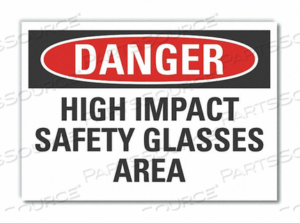 ЗНАК ОПАСНОСТИ 7 Ш X 5 В ТОЛЩИНА 0,001