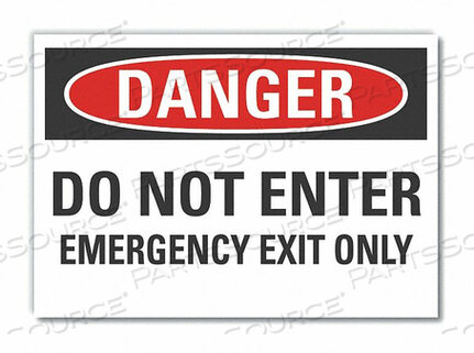 OEM#: LCU4-0521-ND_7X5ЗНАК ОПАСНОСТИ 7 Ш X 5 В ТОЛЩИНА 0,001 от Lyle Signs Inc.