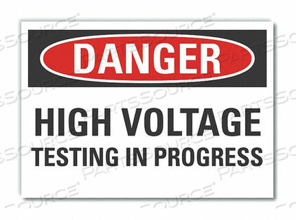 OEM#: LCU4-0522-ND_10X7ЗНАК ОПАСНОСТИ 10 Ш X 7 В ТОЛЩИНА 0,001 от Lyle Signs Inc.