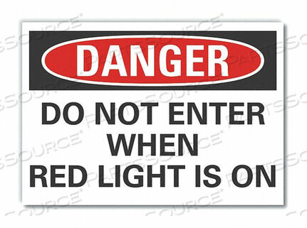 OEM#: LCU4-0527-ED_14X10ЗНАК ОПАСНОСТИ 14 Ш 10 В 0,004 ТОЛЩИНА от Lyle Signs Inc.