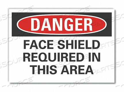 OEM#: LCU4-0528-ED_10X7ЗНАК ОПАСНОСТИ 10 Ш 7 В 0,004 ТОЛЩИНА от Lyle Signs Inc.