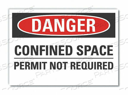 OEM#: LCU4-0534-RD_5X3.5ЗНАК ОПАСНОСТИ 5 Ш X 3-1/2 В ТОЛЩИНА 0,001 от Lyle Signs Inc.