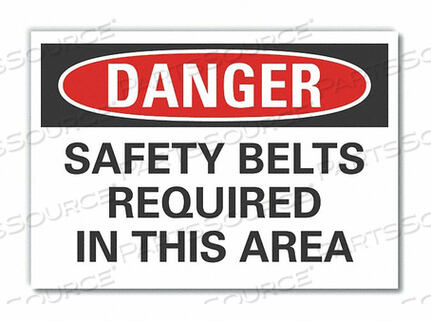 OEM#: LCU4-0536-RD_5X3.5ЗНАК ОПАСНОСТИ 5 Ш X 3-1/2 В ТОЛЩИНА 0,001 от Lyle Signs Inc.