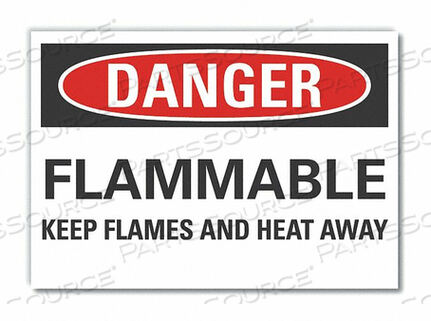 OEM#: LCU4-0539-ND_14X10ЗНАК ОПАСНОСТИ 14 Ш X 10 В ТОЛЩИНА 0,001 от Lyle Signs Inc.