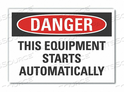 OEM#: LCU4-0540-ED_10X7ЗНАК ОПАСНОСТИ 10 Ш 7 В 0,004 ТОЛЩИНА от Lyle Signs Inc.