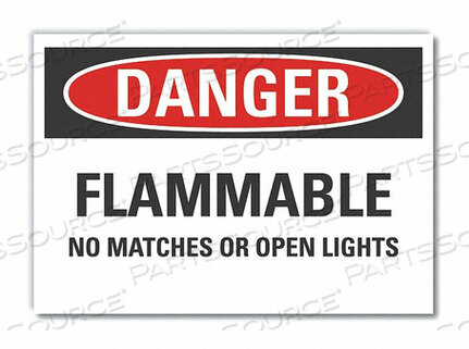 OEM#: LCU4-0544-ED_14X10ЗНАК ОПАСНОСТИ 14 Ш 10 В 0,004 ТОЛЩИНА от Lyle Signs Inc.