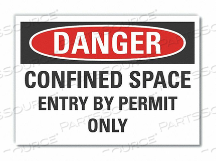 OEM#: LCU4-0546-ED_10X7ЗНАК ОПАСНОСТИ 10 Ш 7 В 0,004 ТОЛЩИНА от Lyle Signs Inc.