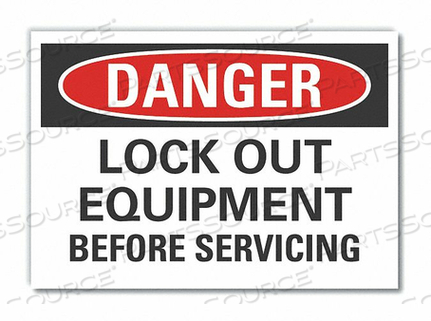 OEM#: LCU4-0547-ND_5X3.5ЗНАК ОПАСНОСТИ 5 Ш X 3-1/2 В ТОЛЩИНА 0,001 от Lyle Signs Inc.