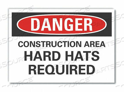 OEM#: LCU4-0548-ND_14X10ЗНАК ОПАСНОСТИ 14 Ш X 10 В ТОЛЩИНА 0,001 от Lyle Signs Inc.