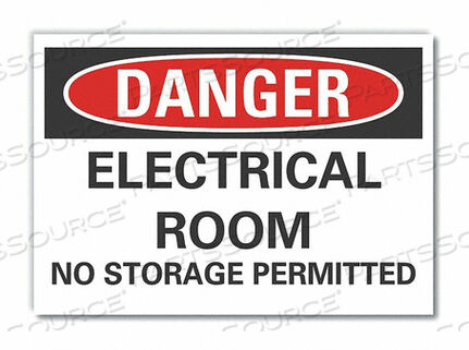 OEM#: LCU4-0550-ND_14X10ЗНАК ОПАСНОСТИ 14 Ш X 10 В ТОЛЩИНА 0,001 от Lyle Signs Inc.